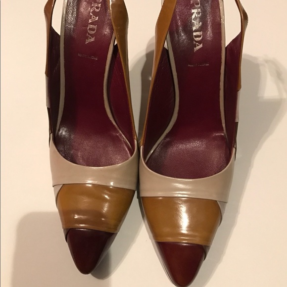 Prada Sling Back Heels - Picture 5 of 6